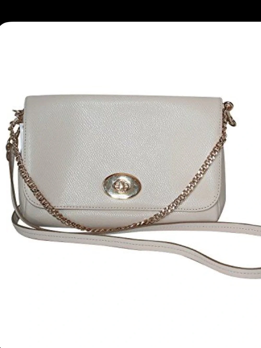 Coach Mini Ruby Crossbody in Ecru Leather🏝️🏝️ #F34604 🏝️🏝️ - Picture 13 of 13